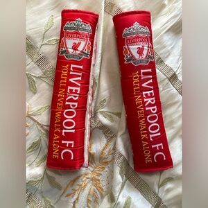 Liverpool FC Red Car Seat Belt Covers